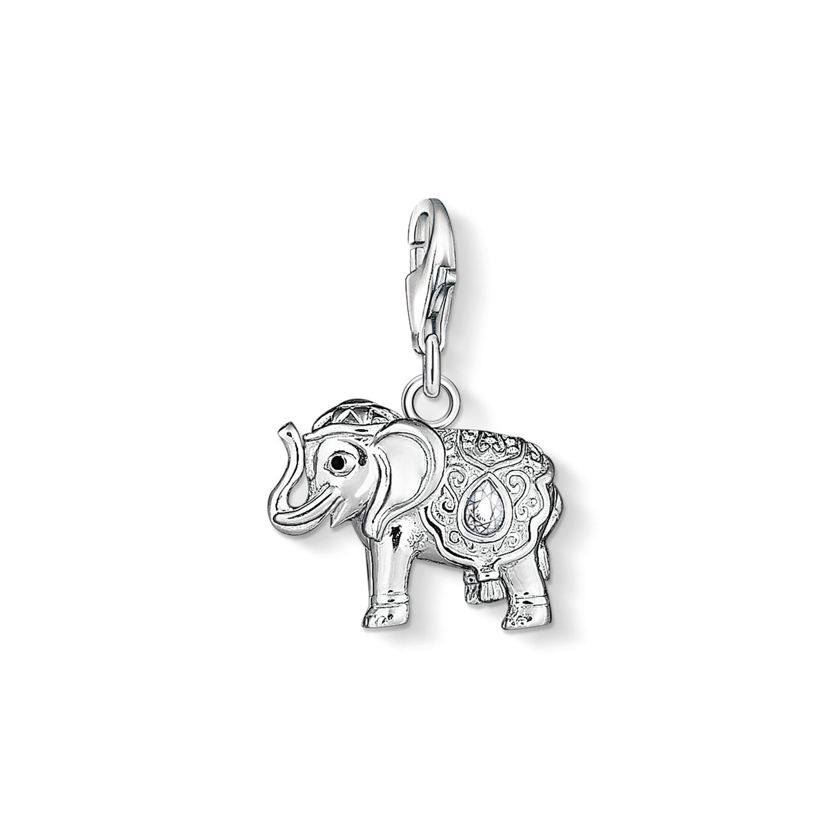 THOMAS SABO Collana A Y Con Ciondolo Luna E Stelle - Argento Sterling 925 Con Zirconi Sintetici, Gioiello Donna Regalo, Lunghezza Regolabile